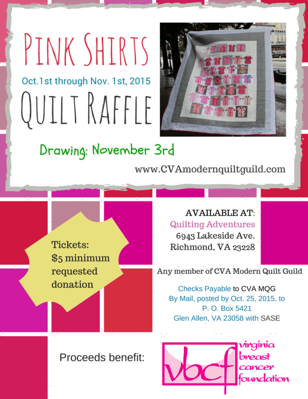 Pink Shirts Raffle Flyer Street Style