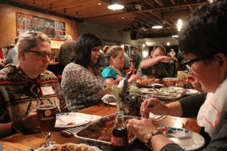 Launch Party great food