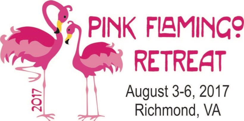 Pink Flamingo with Dates